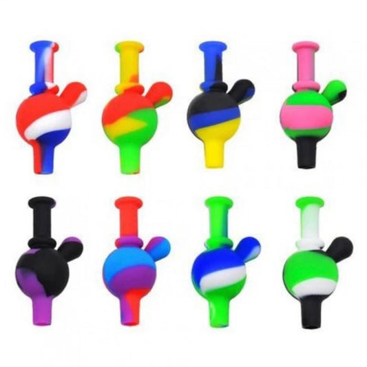 #CC2 23mm, Silicone, Bubble Carb Cap (Assorted Colors)