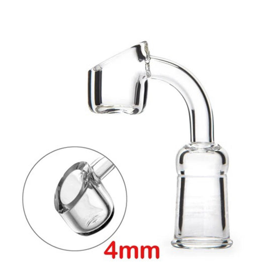 4mm Angled Top Quartz Banger Nails (Assorted Sizes and Styles) #QB4