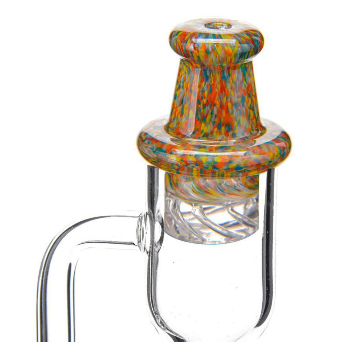 Glass Cyclone Riptide Spinner Style Carb Cap #CC-48 (Assorted Colors)