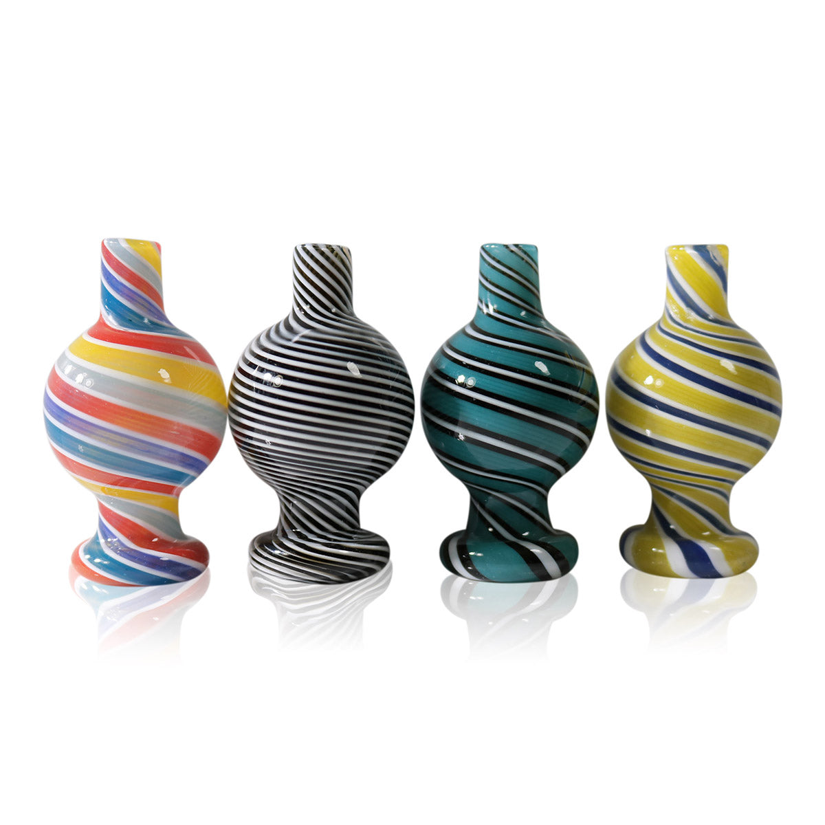 #CC45 27mm, Bubble Style, Spun Glass Carb Cap (Assorted Colors)