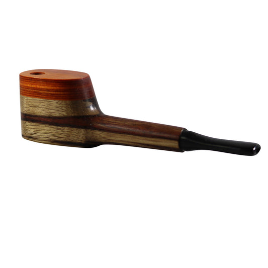 #G2 "THE MILL" 4" WOODEN PIPE WITH SWIVEL LID