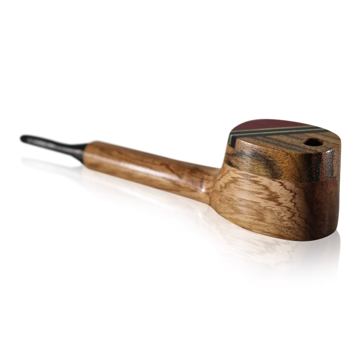 #G9 "THE MILL" 4.5" WOODEN PIPE WITH SWIVEL LID