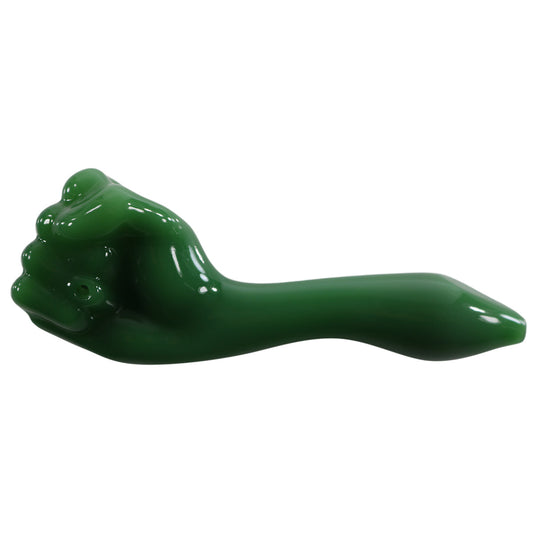 #GP116 5" Glass Hand Pipe with Fist Design