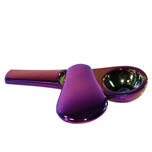 #HP6 3.75" Magnetic, 3 Piece, Swivel Lid Pipe (Assorted Colors)