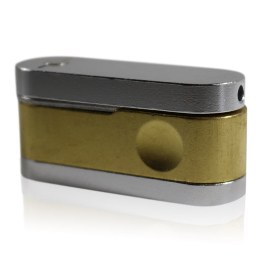 #GO1 3.5" Folding Metal Swivel Top Pipe with Storage Area