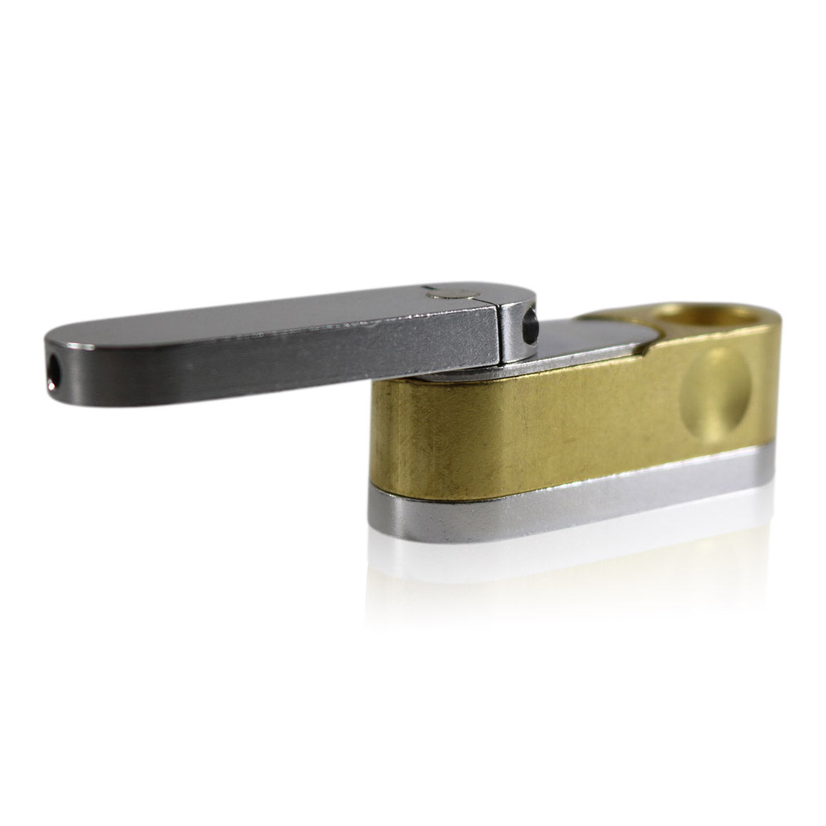 #GO1 3.5" Folding Metal Swivel Top Pipe with Storage Area
