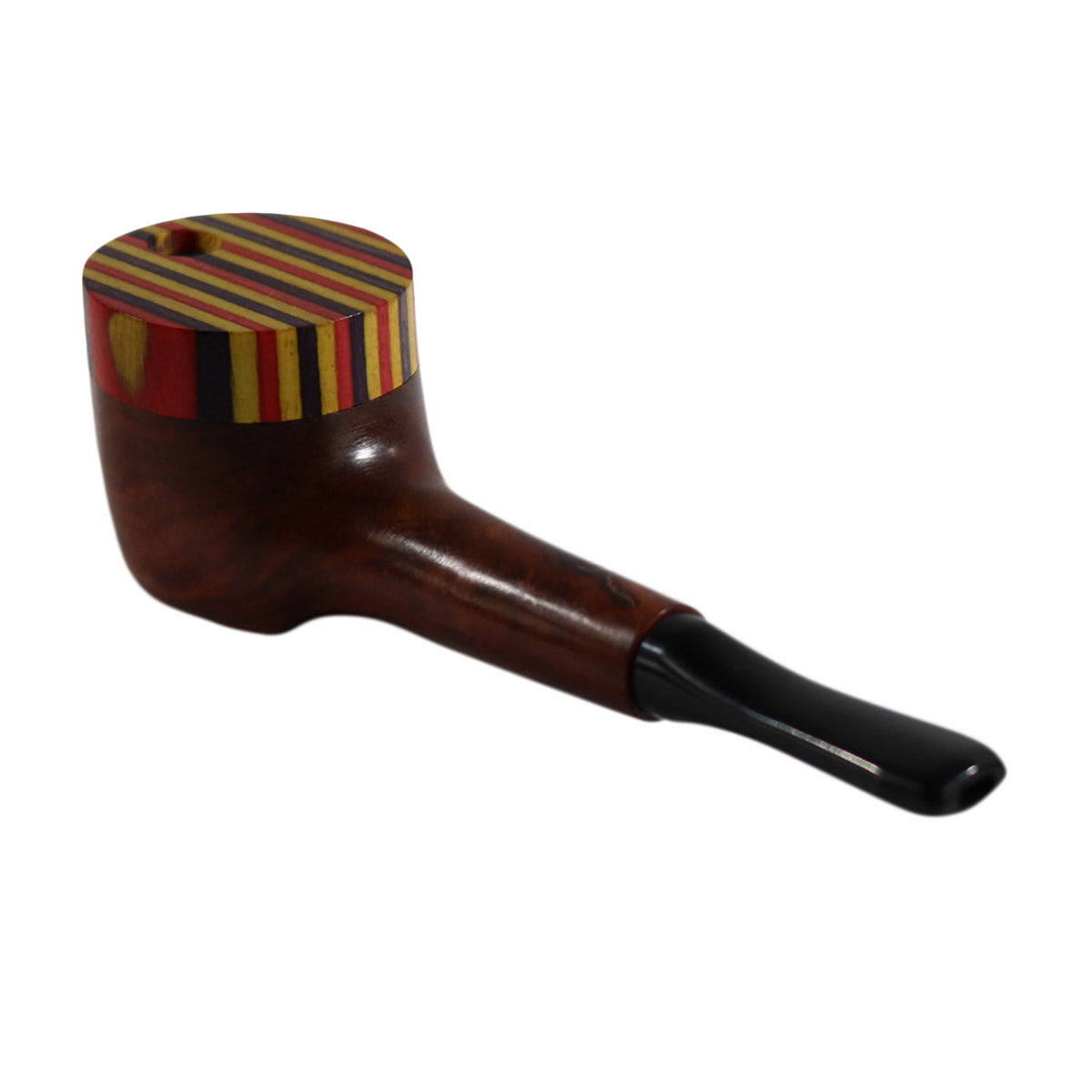 #L24 "THE MILL" 3.5" WOODEN PIPE WITH SWIVEL LID