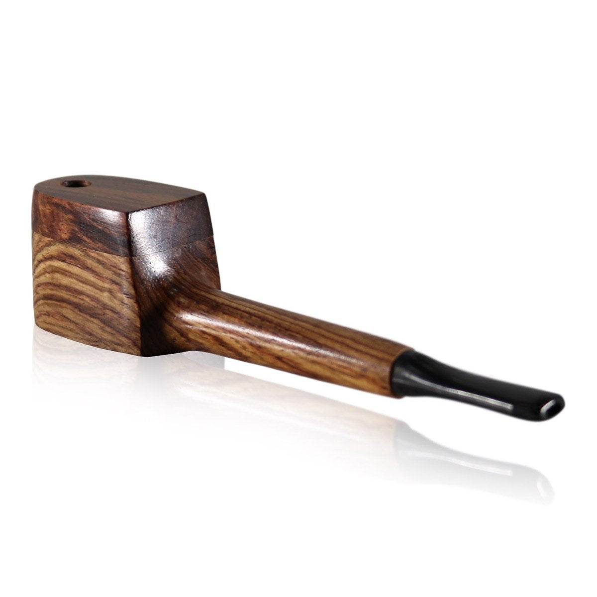 #L72 "THE MILL" 4.5" WOODEN PIPE WITH SWIVEL LID