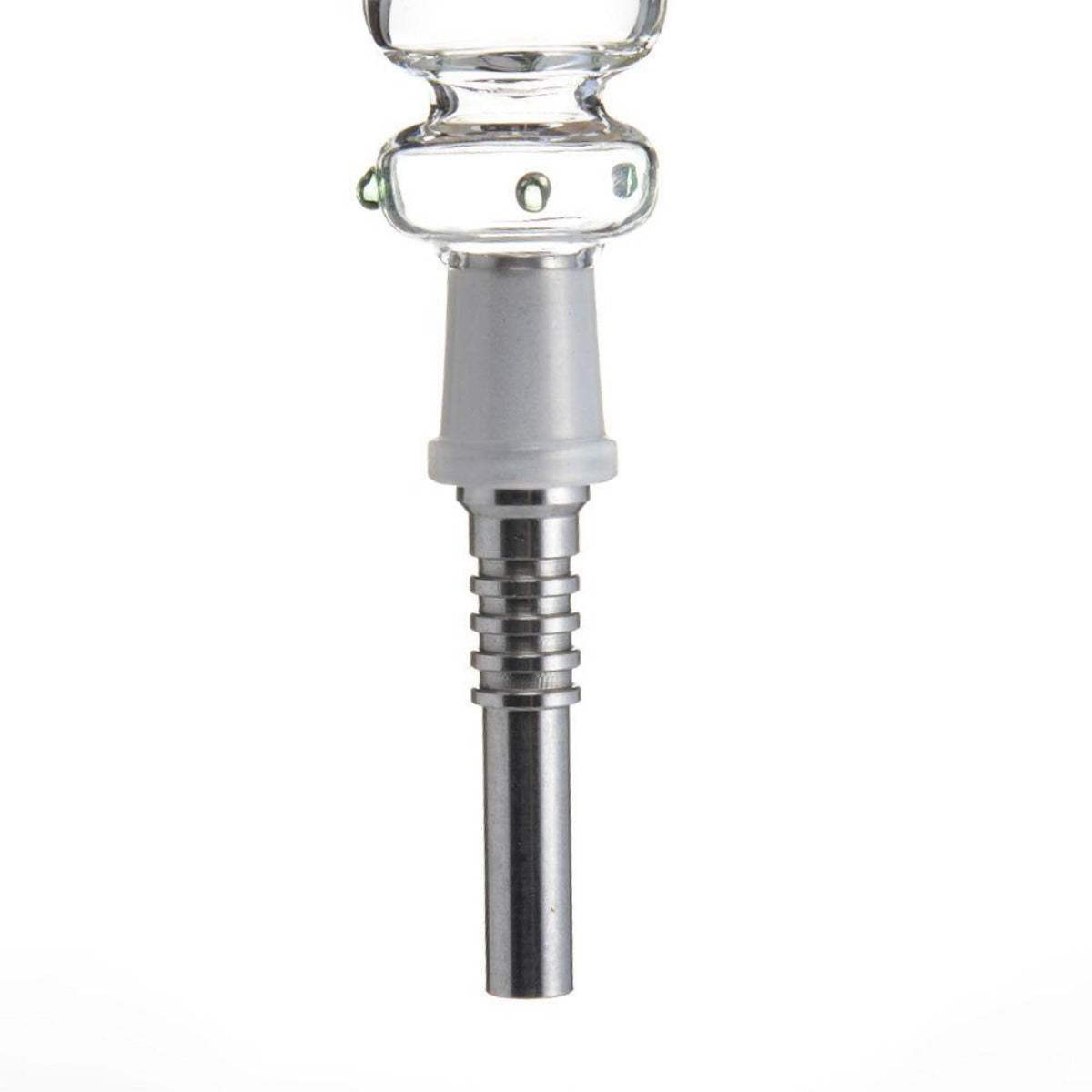 Boxed 14mm Glass Nectar Collector w/ Four-Slit Bubbler Chamber & Accessories #NC-6B