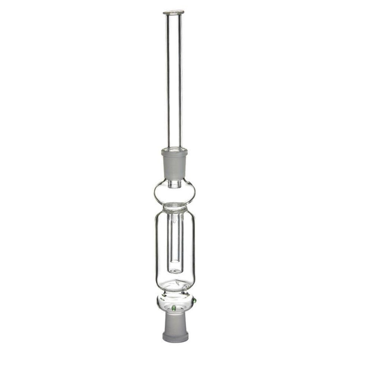 Boxed 14mm Glass Nectar Collector w/ Four-Slit Bubbler Chamber & Accessories #NC-6B