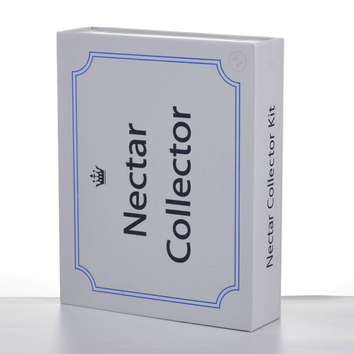 Boxed 14mm Glass Nectar Collector w/ Four-Slit Bubbler Chamber & Accessories #NC-6B