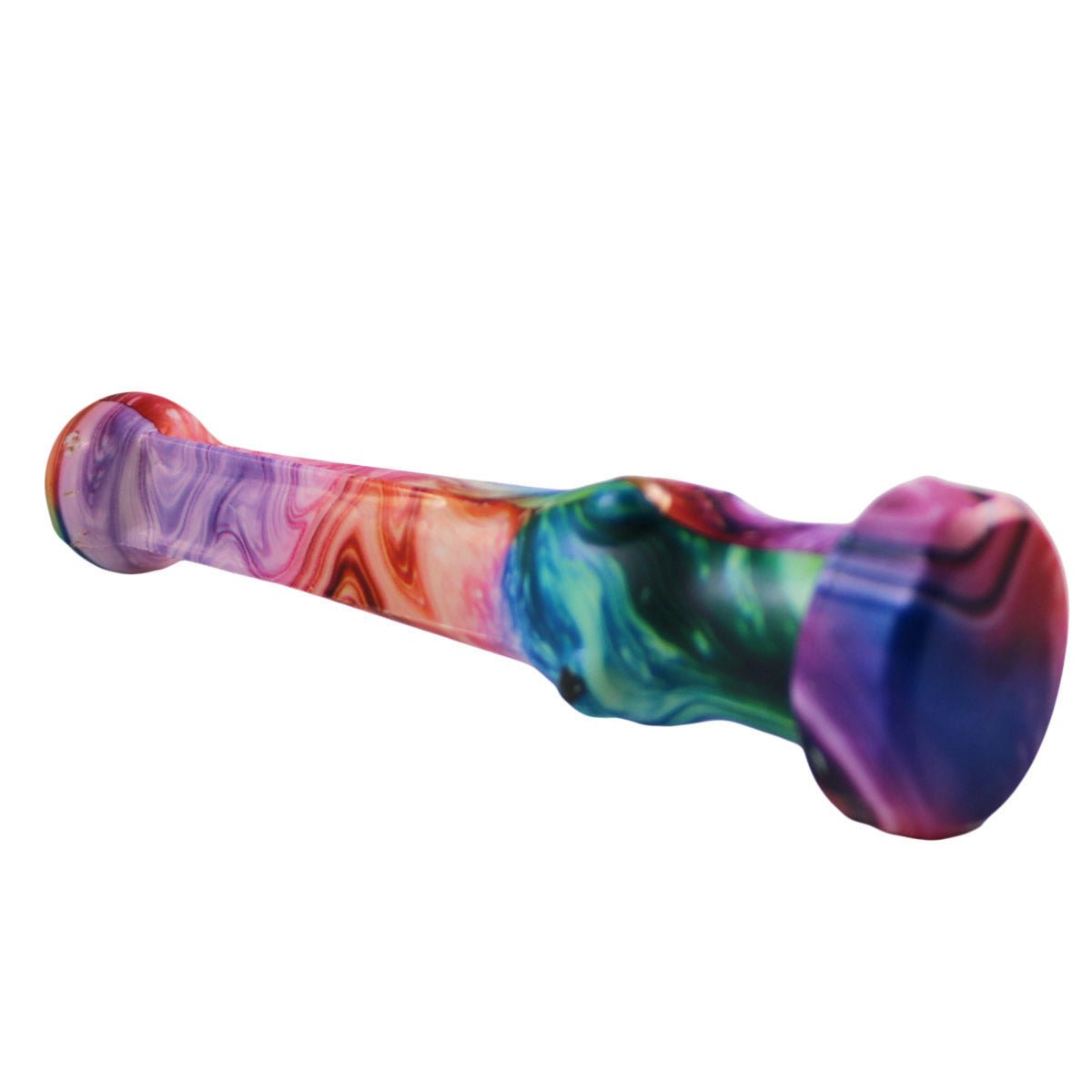 #NC7 Silicone Nectar Collector with 14mm Steel Nail and Dish (Assorted Designs)
