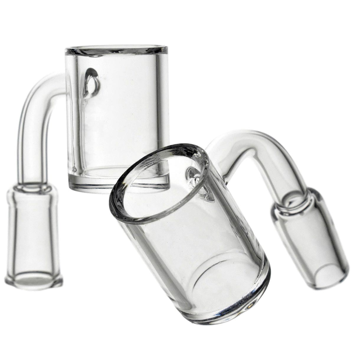 25mm Flat Top Quartz Banger w/ Beveled Edge (Assorted Sizes) #QB25-BEV