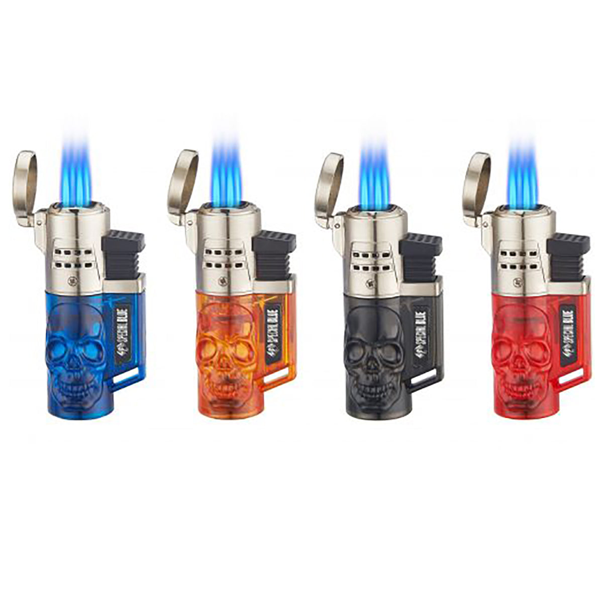 Special Blue Quad Flame Mini Torch #SB-M4