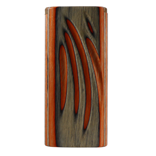 #TT25/TT26 "The Mill" Sculpted Rainbow Wood Dugout with Slider Top (Large or Small)