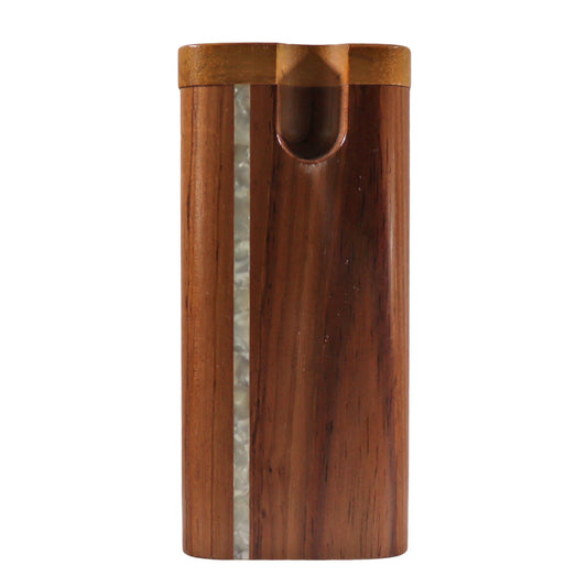 #TT39/TT40 "The Mill" Honduras Rosewood Dugout with Swivel Top and Inlay (Large or Small)