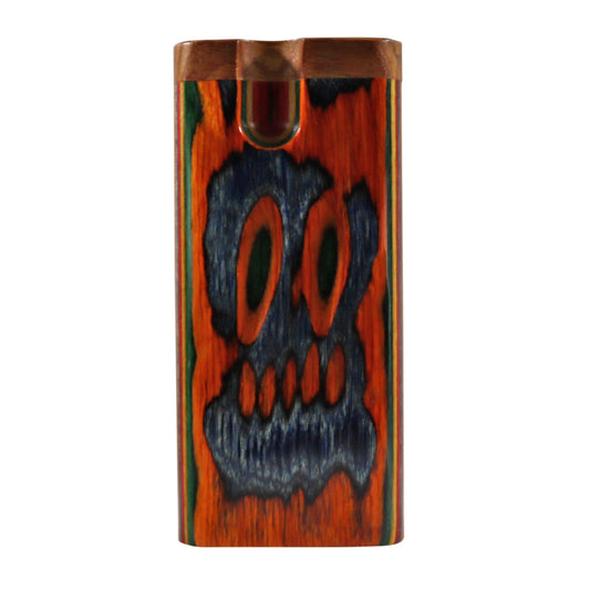 #TT45S/TT46S "The Mill" Sculpted Diamond Wood Dugout with Swivel Top (Large or Small)