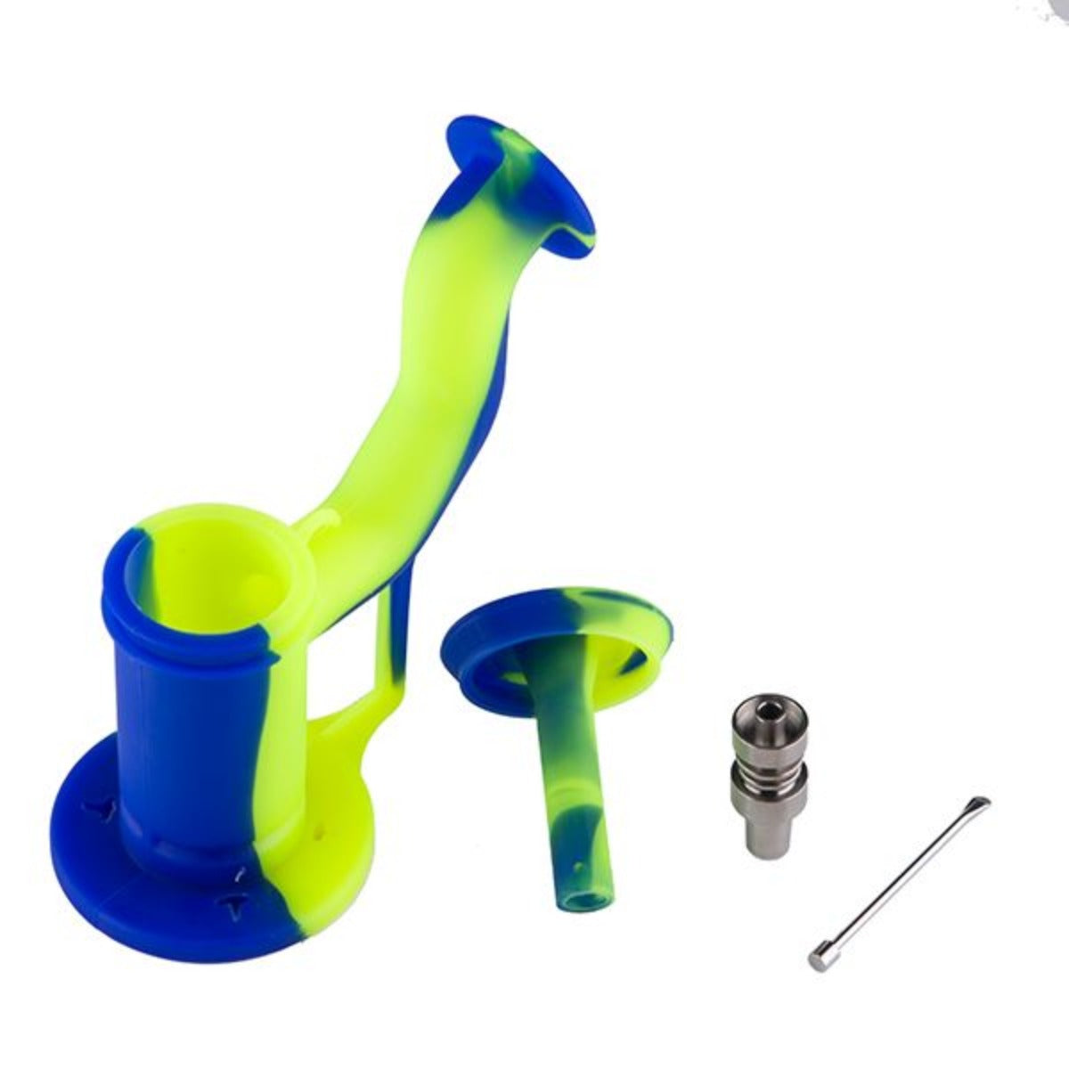 7.5" silicone Rig w/ special Accessory Pack #SC-60