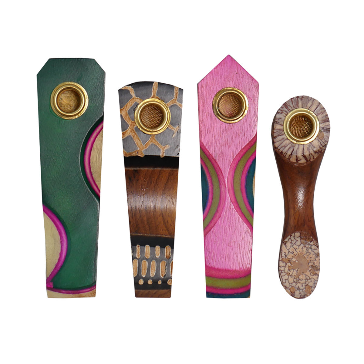 Imported Wooden Hand Pipes
