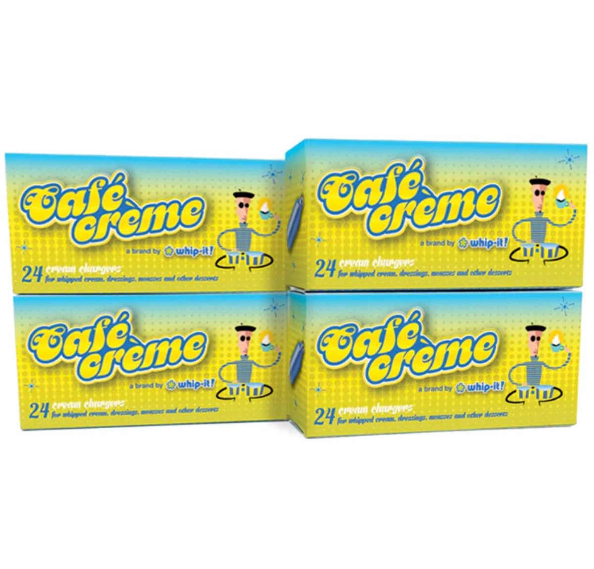 Whip-it’s! Cafe Creme European [WC-CC-24 & 50]