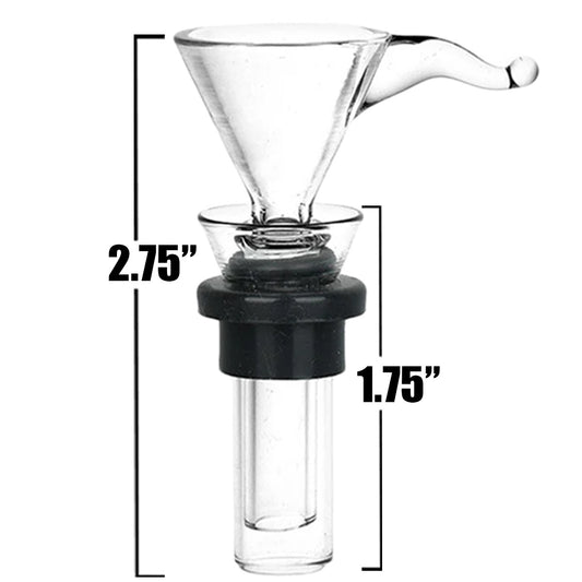 9mm Slides w/ Large Clear Handle & Downstem- Now In 3 Sizes! [GB-9MMS-1]