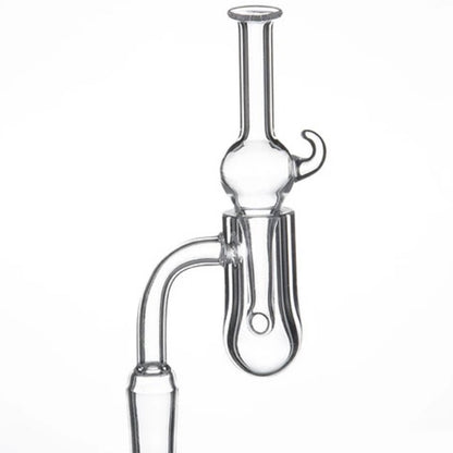 4mm Thick Flat Top & Round Bottom Quartz Banger & Carb Cap Set - All 12 Joint Sizes & Angles [QB-RB]