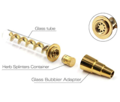 V12 Twisty Glass Blunt - Three Styles & Each Comes In 6 Colors [TWISTY]
