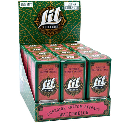 Lit Culture Watermelon Kratom Extract – 15ml Shot [K-LIT-WM]