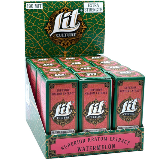 Lit Culture Watermelon Kratom Extract – 15ml Shot [K-LIT-WM]