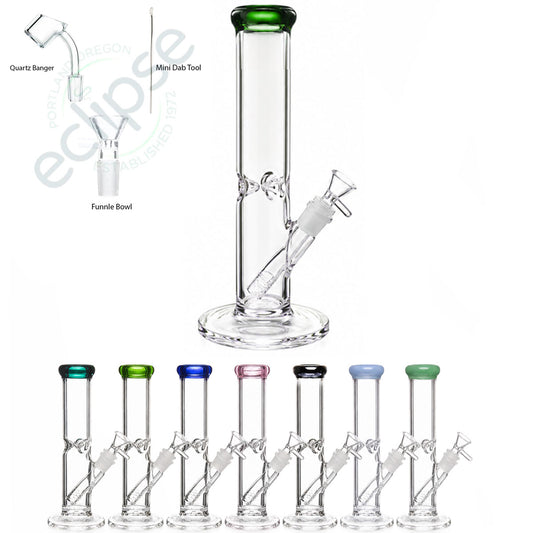 10" Straight Tube - Top Quality - Assorted Colors [WP-G-222-10]