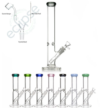 12" Straight Tube - Top Quality - Assorted Colors [WP-G-222-12]
