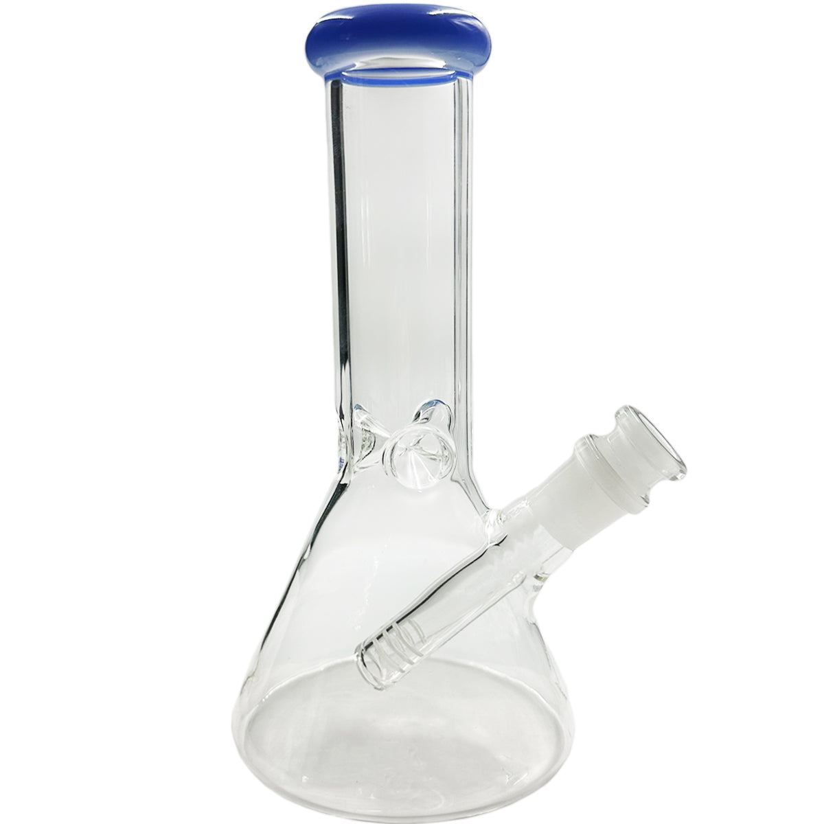 8" Beaker - Top Quality American Made Beaker w/ Imported Accessories- Assorted Colors [WP-G-260]
