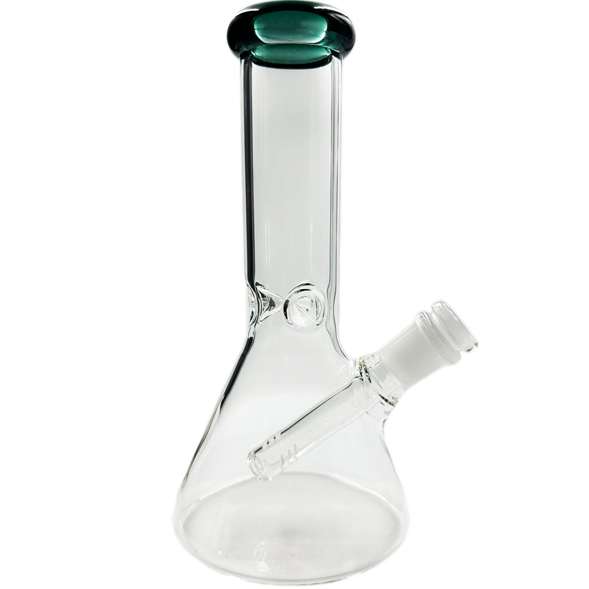 8" Beaker - Top Quality American Made Beaker w/ Imported Accessories- Assorted Colors [WP-G-260]