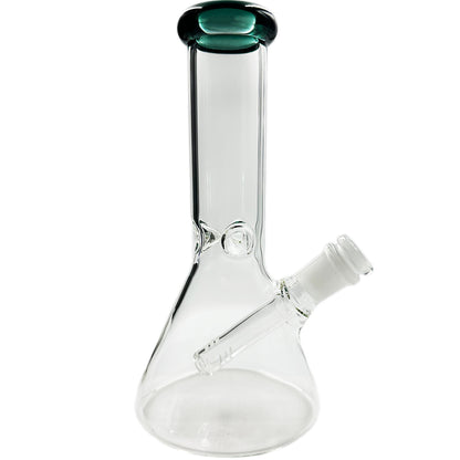 8" Beaker - Top Quality American Made Beaker w/ Imported Accessories- Assorted Colors [WP-G-260]