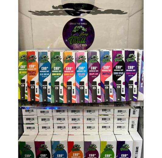 Hemp Thrill Pens - 1,000mg CBD+ Compliant (Under 0.3% THC) [C-HT-P]