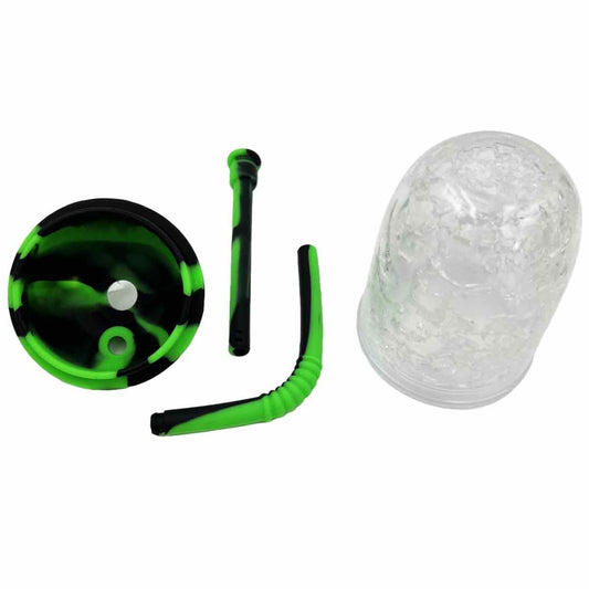 7” Heavy Duty Plastic Cup w/ Freezable “Ice” - Assorted Colors [WP-H-236]