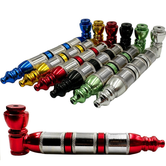 5.25" Metal Hand Pipe - Assorted Colors [HP-M-4006F]