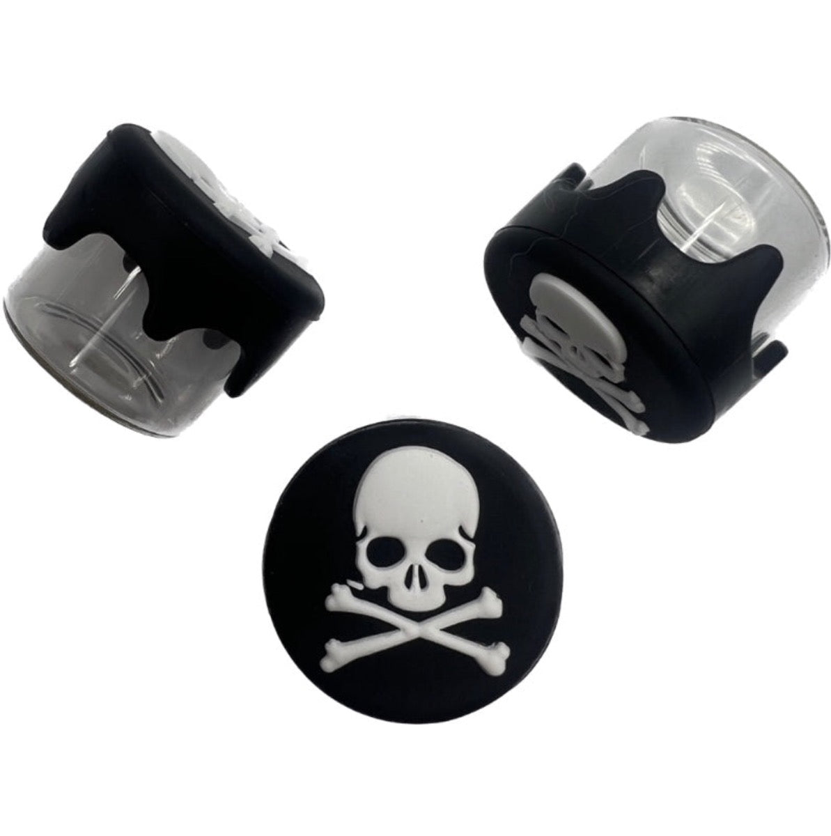 6ml Silicone & Glass Container - Halloween Design #1 [SC-1UC-HALLOWEEN_1]