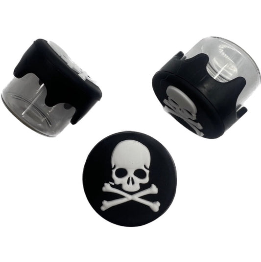 6ml Silicone & Glass Container - Halloween Design #1 [SC-1UC-HALLOWEEN_1]