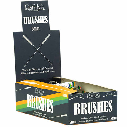 Randy's 5mm or 8mm Brushes - Individually Labelled - Display of 48 [R-B-48]