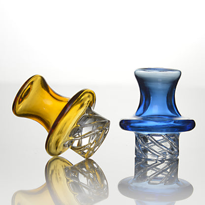 30mm Cyclone Riptide Turbine Spinner Carb Cap - Assorted Colors [CC-G-12C]