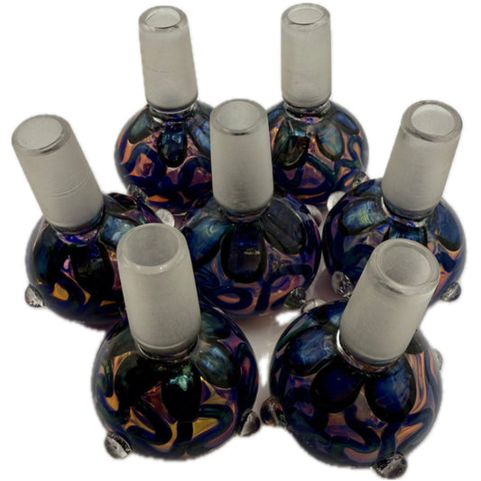 14mm Thick Premium Quality Fumed Glass Bowls - Style #1 [GB-48A]