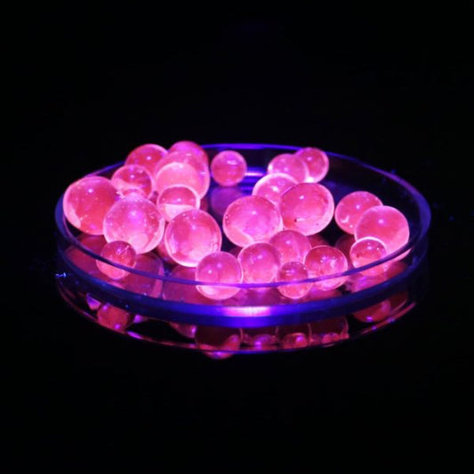 Lab Grown UV Reactive Ruby Terp Pearls (6 Sizes) [QTP-R]