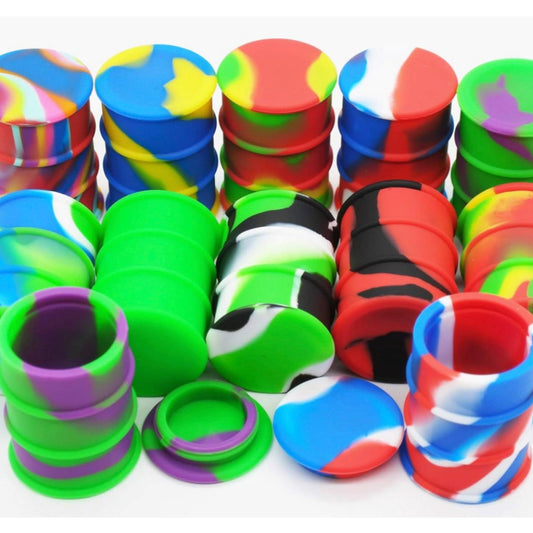 26ml Barrel Silicone Container - Assorted Colors [C-S-5]