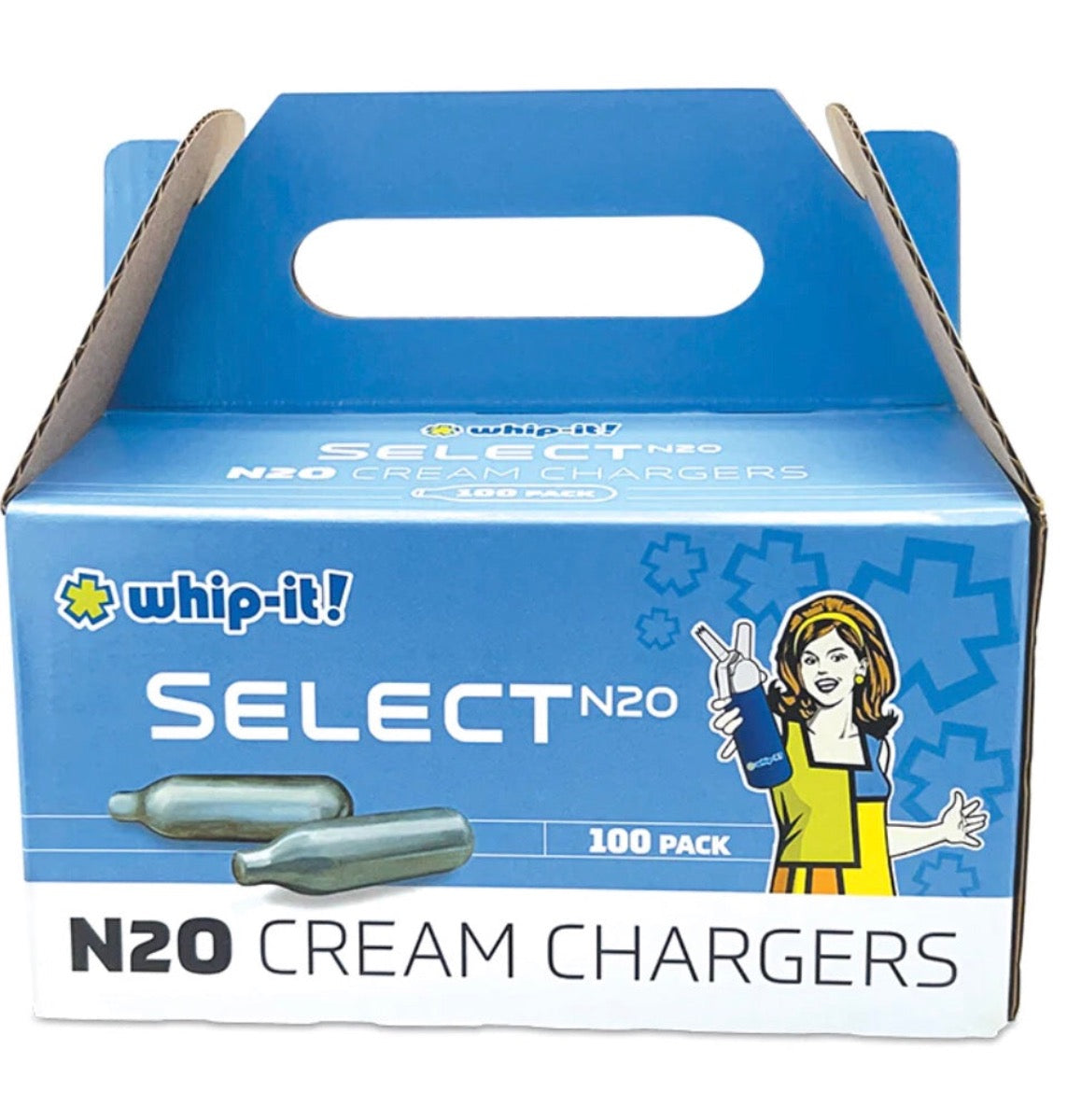 Whip-it! Select - Available in 24 & 50 Ct.. Boxes [WC-WI-S24, S50 & S100]