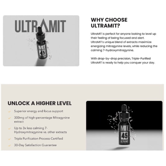 MIT45 7-OH Free UltraMit - 7 to 15 Servings/15ml Bottle [K-MIT-ULTRA]