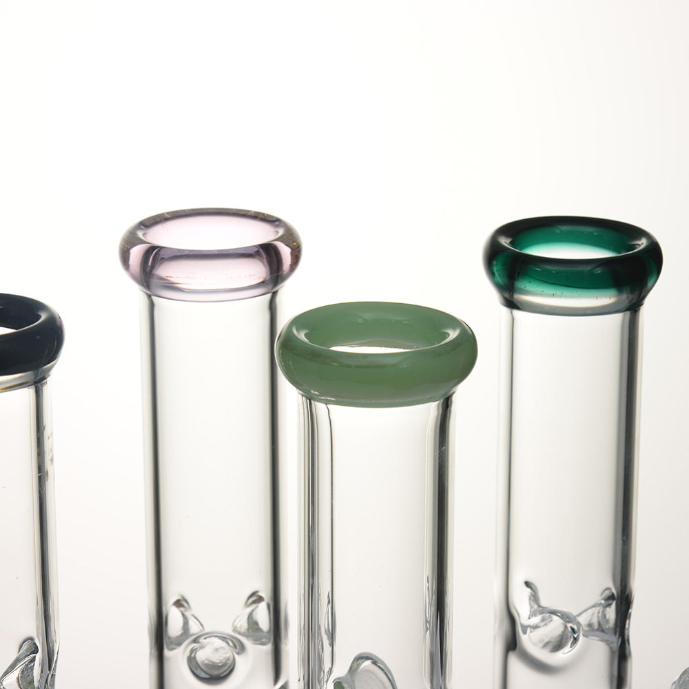 12" Straight Tube - Top Quality w/ Accessory Pack - Assorted Colors [WP-G-222B]