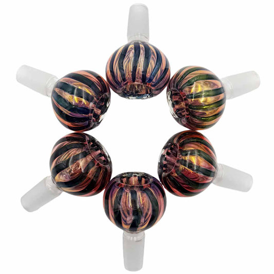 14mm Thick Premium Quality Fumed Glass Bowls - Style #3 [GB-48C]
