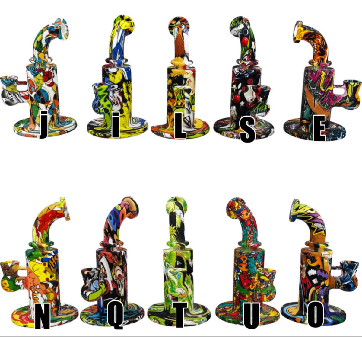 6.5" Banger Hanger - Assorted Prints [WP-S-133]