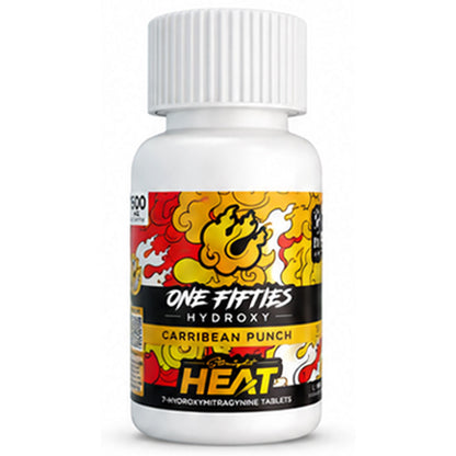 Straight HEAT 7-OH - 4Ct & NEW 10Ct 150mg Tabs - 5 Flavors [K-H150-4C]